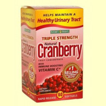 Nature's BountyÂ¨ Cranberry Extract Dietary Supplement