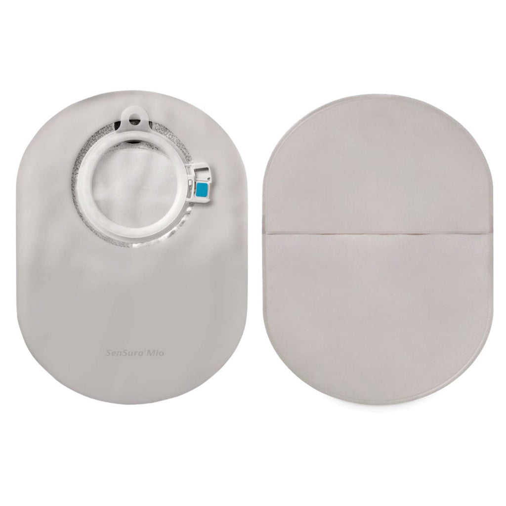 SenSuraÂ¨ Mio Two-Piece Closed End Opaque Filtered Ostomy Pouch, 50 mm Stoma