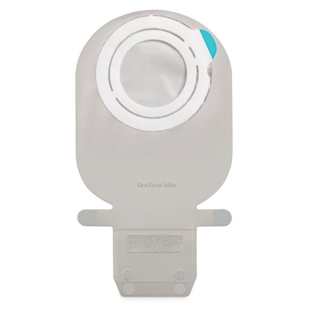 SenSuraÂ¨ Mio Flex EasiCloseÂª Two-Piece Drainable Transparent Filtered Ostomy Pouch, Maxi Length, 50 mm Flange