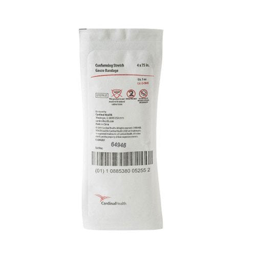 DermaceaÂª Nonsterile Conforming Bandage Roll, 6 Inch x 4-1/10 Yard