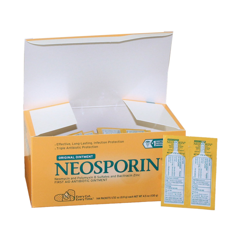 NeosporinÂ¨ First Aid Antibiotic, 1/32 ounce Individual Packet