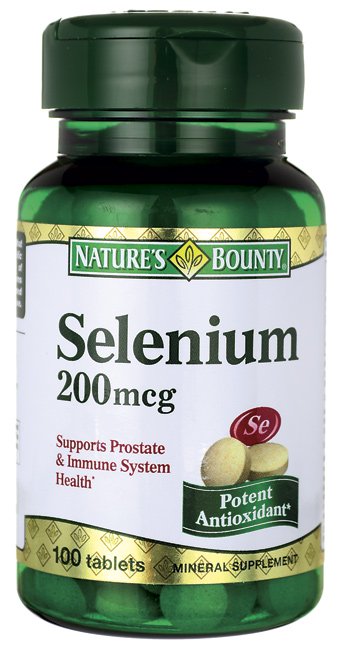 Nature's BountyÂ¨ Selenium Mineral Supplement