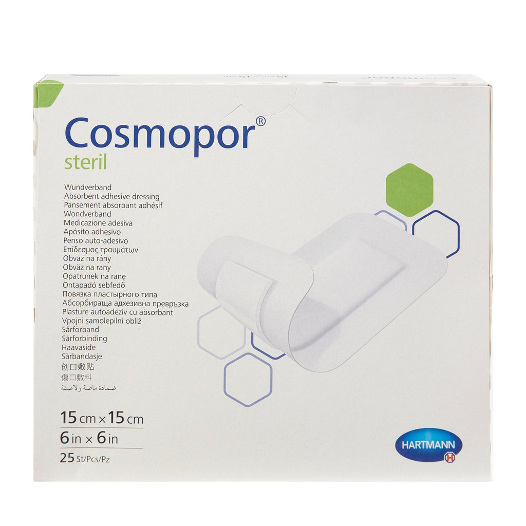CosmoporÂ¨ Adhesive Dressing, 6 x 6 Inch