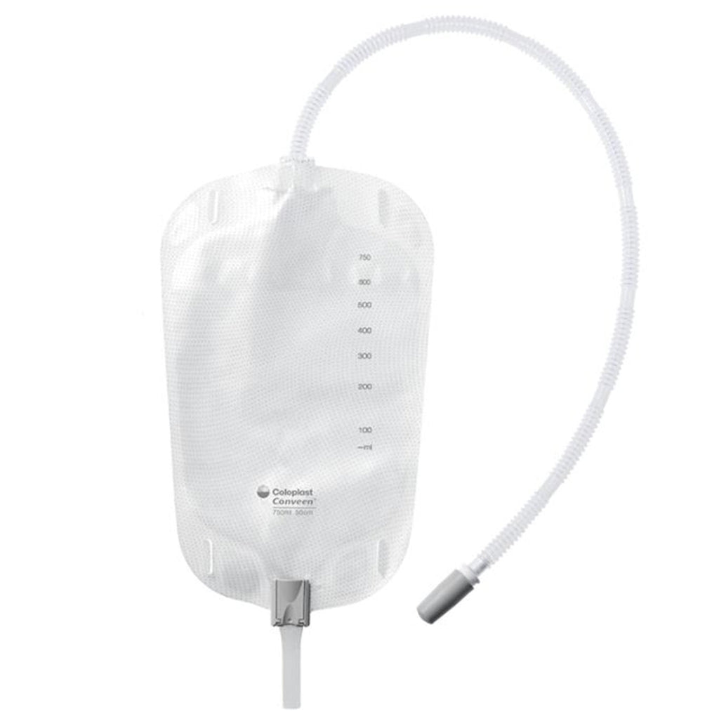 ConveenÂ¨ Security+ Urinary Leg Bag, 500 mL, Clamp