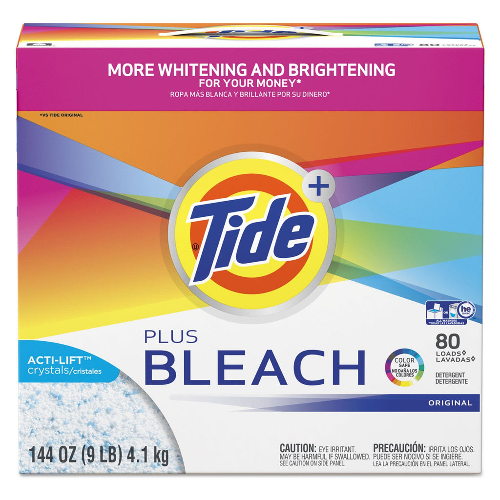 Tide Plus Bleach Powder Laundry Detergent