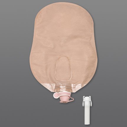 New ImageÂª Two-Piece Drainable Ultra-Clear Urostomy Pouch, 9 Inch Length, 1_ Inch Flange
