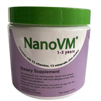NanoVMÂ¨ 1 - 3 Years Pediatric Oral Supplement, 275 Gram Can