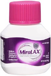 MiraLAXÂ¨ Polyethylene Glycol 3350 Laxative