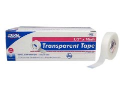 DukalÂª Transparent Medical Tape, 1 Inch x 10 Yard
