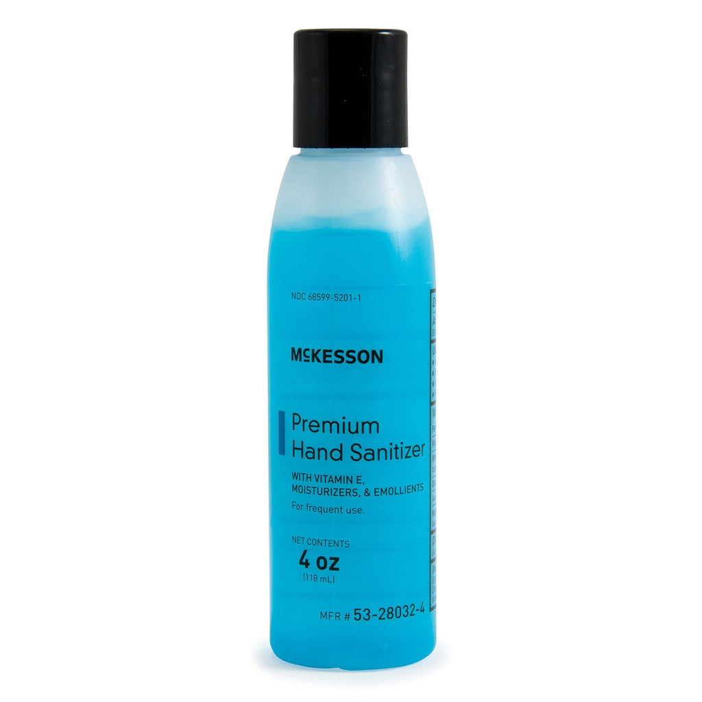 McKesson Premium Hand Sanitizer, 70% Ethyl Alcohol Gel, 4 oz, Bottle, Summer Rain Scent
