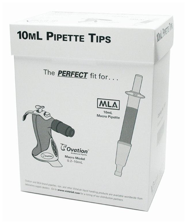 Vistalab Technologies Graduated NonSterile Pipette Tip - 10 mL