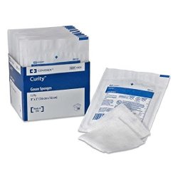 CurityÂª Sterile USP Type VII Gauze sponge, 4 x 4 Inch