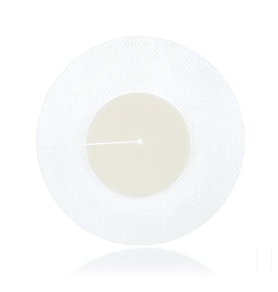 BorderedFoamÂ¨ Adhesive with Border Foam Dressing, 4 Inch Diameter