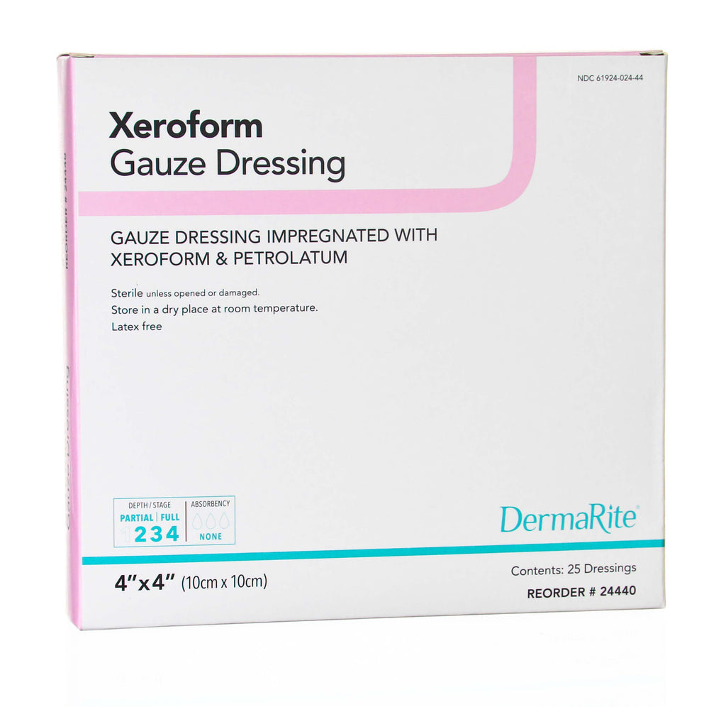 Xeroform Impregnated Dressing, 4 x 4 Inch