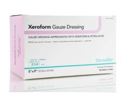 Xeroform Impregnated Dressing, 5 x 9 Inch