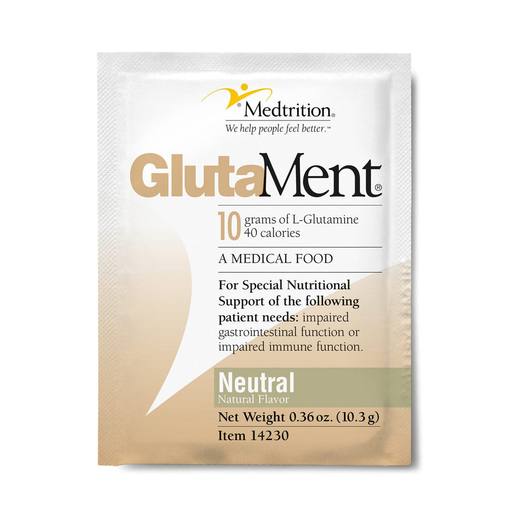 GlutaMentÂ¨ Neutral Oral Supplement, 10.3 Gram Individual Packet