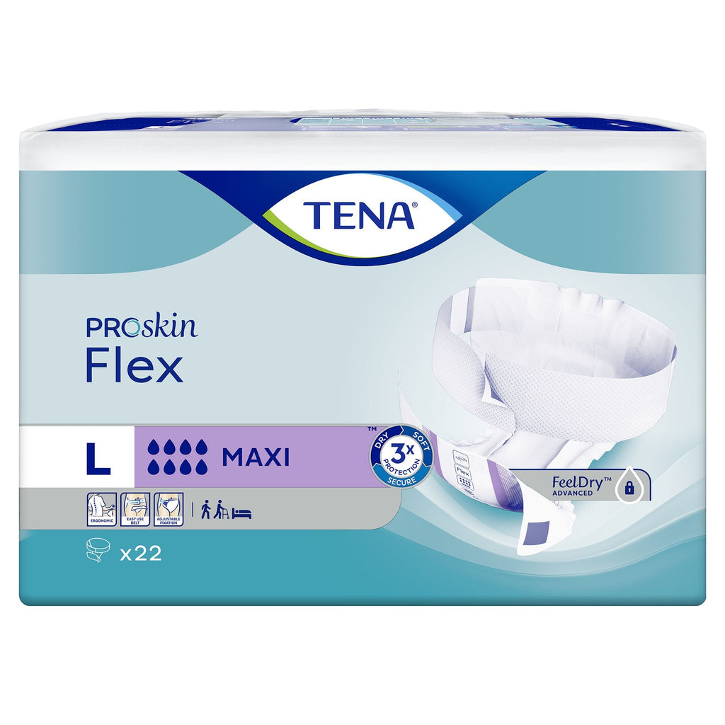 TenaÂ¨ FlexÂª Maxi Incontinence Belted Undergarment, Size 16