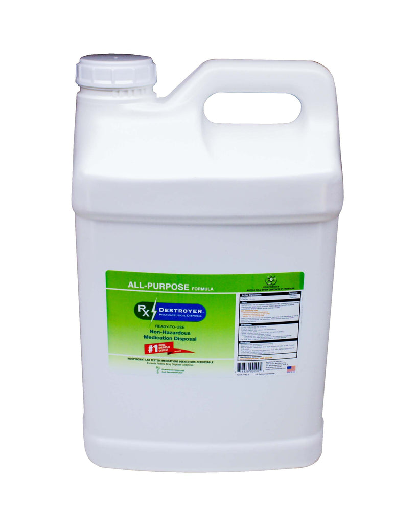 Rx DestroyerÂª Pharmaceutical Disposal System, 2_ gallons
