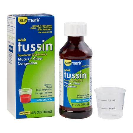 Sunmark® Guaifenesin Cold and Cough Relief