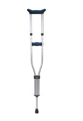 CarexÂ¨ Folding Underarm Crutches, 4 ft. 11 in. - 6 ft. 4 in., Youth, Adult and Tall Adult, 250 lbs. Weight Capacity