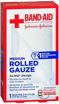 Band-AidÂ¨ Sterile Conforming Bandage Roll, 2 x 75 Inch
