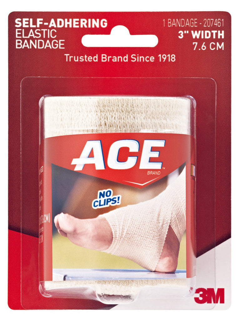3MÂª ACEÂª Self-Adherent Elastic Bandage, 3-Inch Wide