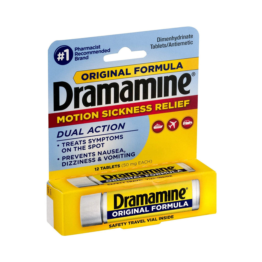 DramamineÂ¨ Dimenhydrinate Nausea Relief