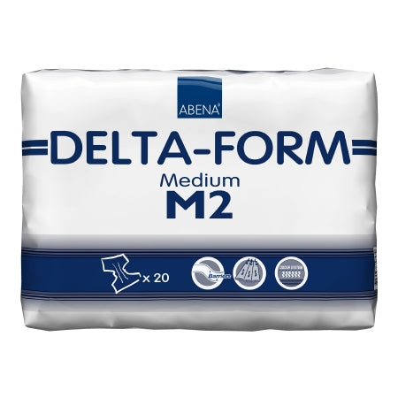 Abena® Delta-Form Disposable Moderate Absorbency Unisex Adult Incontinence Brief - Medium