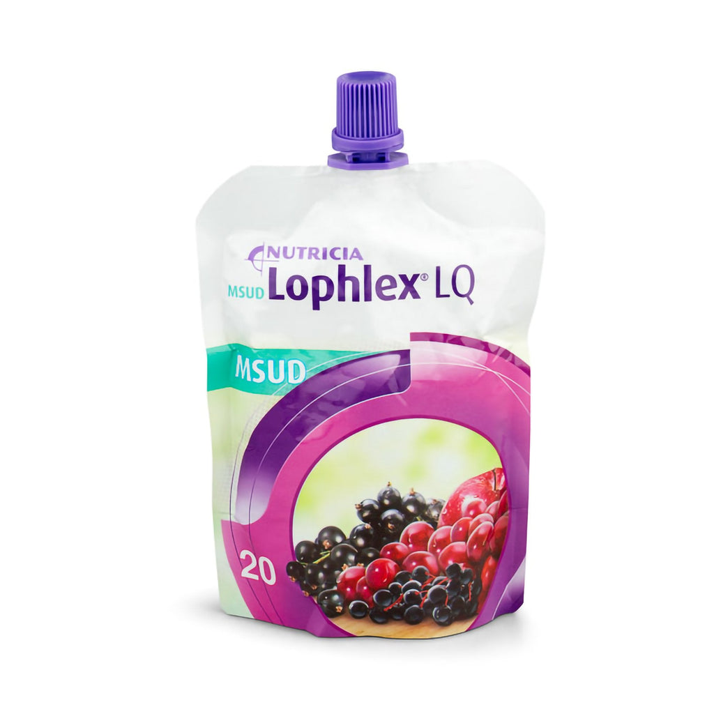 LophlexÂ¨ LQ Berry Flavor MSUD Oral Supplement, 125 mL Individual Packet