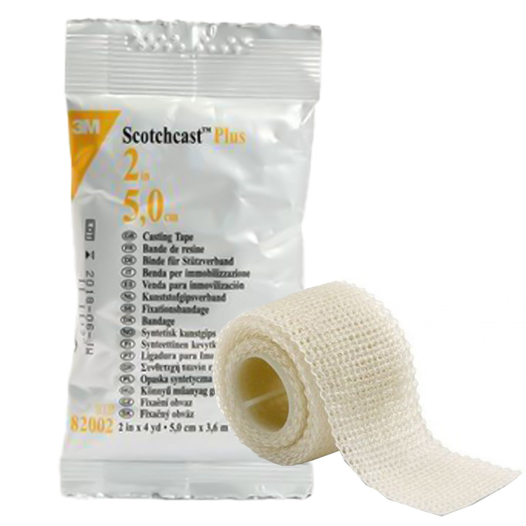 3MÂª ScotchcastÂª Plus White Cast Tape, 2 Inch x 4 Yard