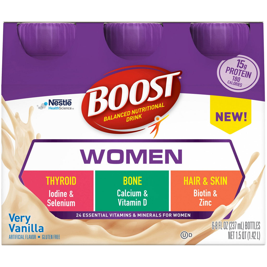 BoostÂ¨ Women Vanilla Oral Supplement, 8 oz. Bottle