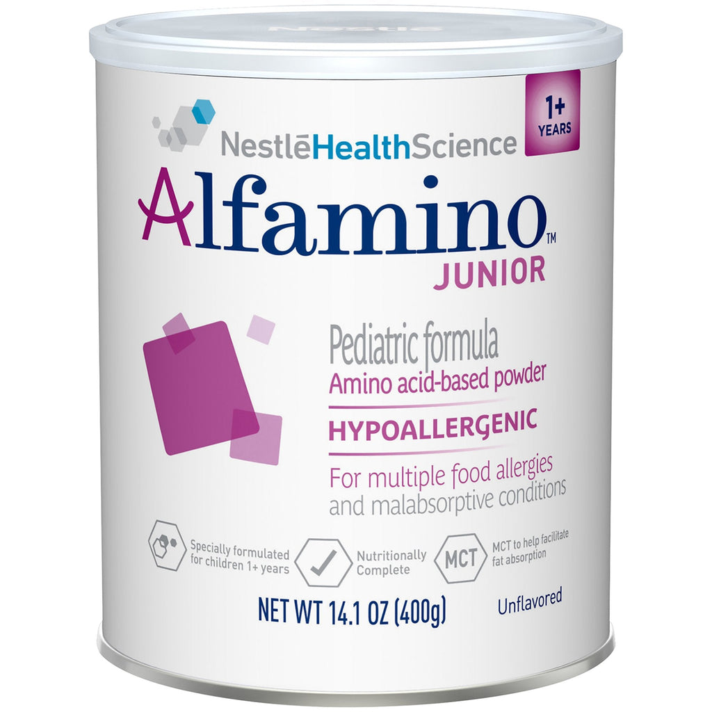 Alfamino JuniorÂª Amino Acid Based Pediatric Formula, 14.1 oz. Can