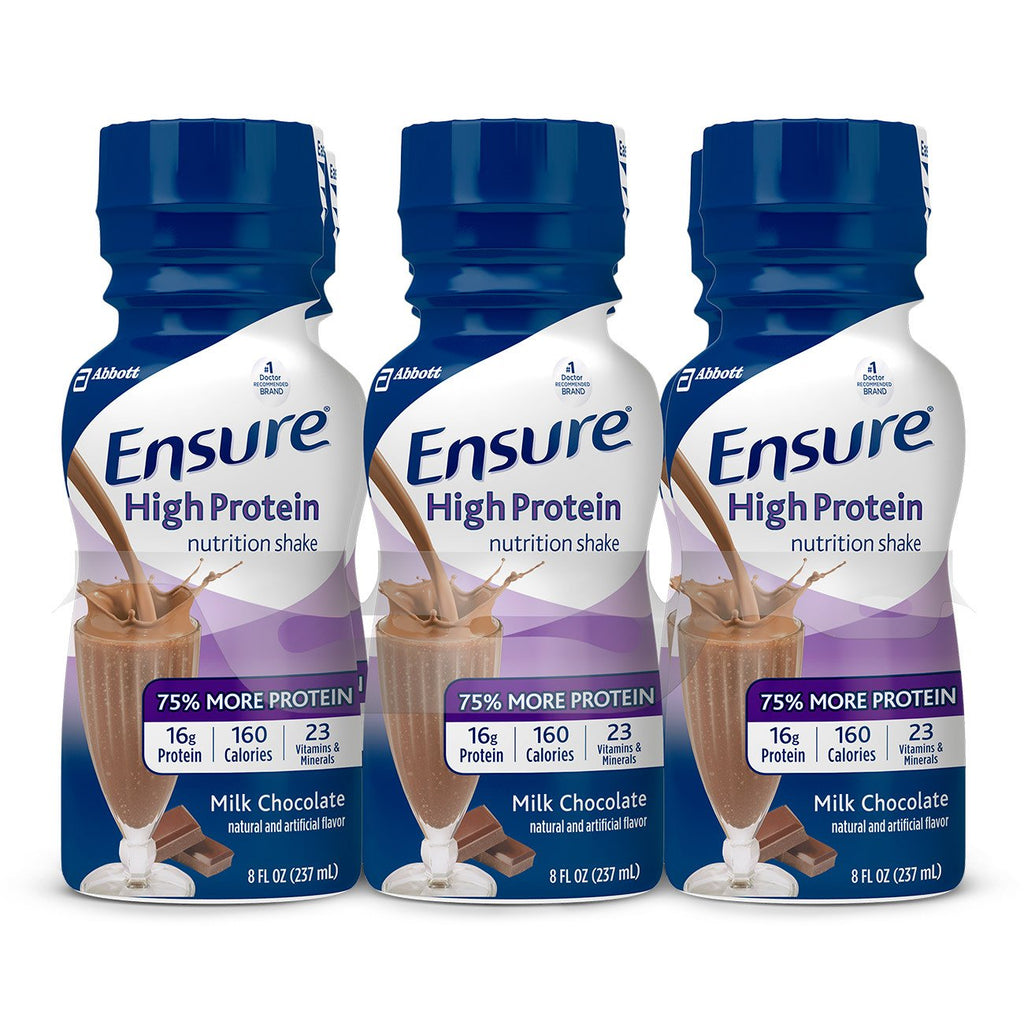 EnsureÂ¨ High Protein Milk Chocolate Oral Supplement, 8 oz. Bottle