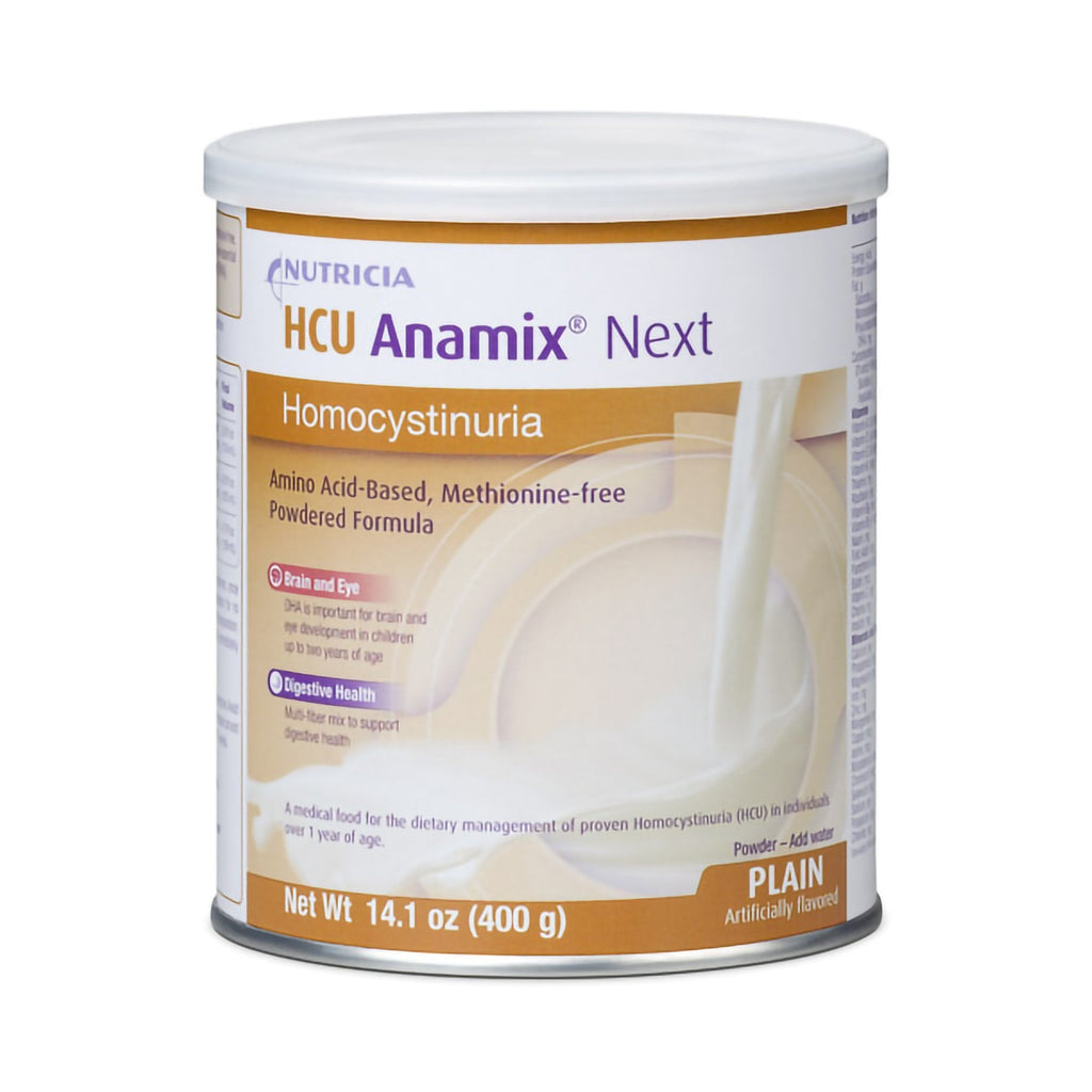HCU AnamixÂ¨ Next Vanilla Flavor Homocystinuria Oral Supplement, 400 Gram Can