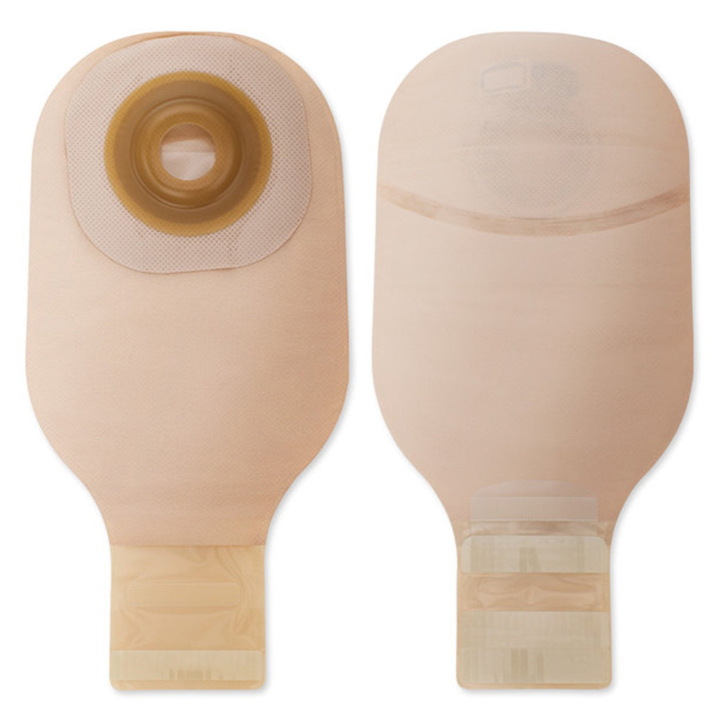 PremierÂª FlextendÂª One-Piece Drainable Beige Filtered Ostomy Pouch, 12 Inch Length, 1-1/8 Inch Stoma