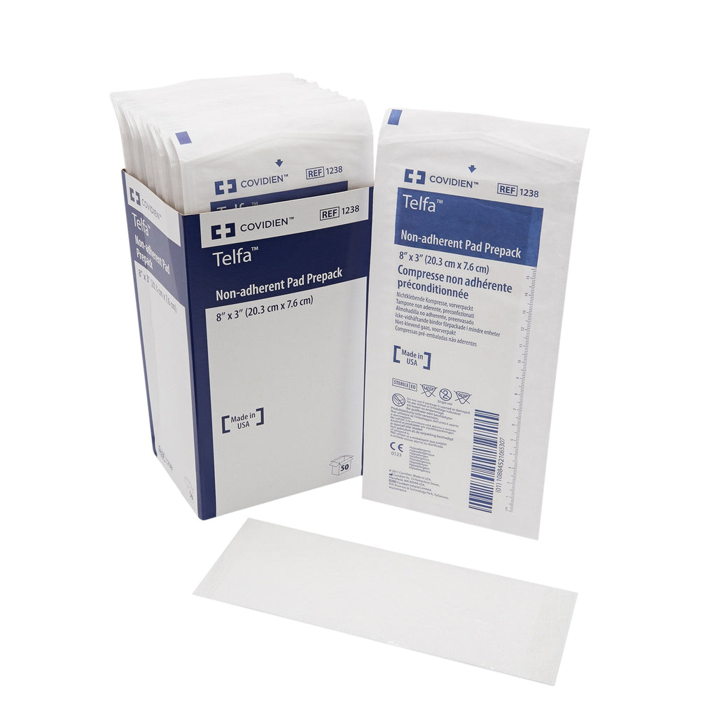 TelfaÂª Ouchless Nonadherent Dressing, 3 x 8 Inch