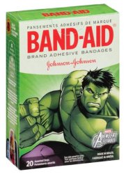 Band-AidÂ¨ Avengers Adhesive Strip, Assorted Sizes