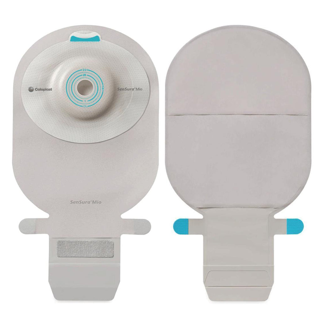 SenSuraÂ¨ Mio Convex One-Piece Drainable Opaque Filtered Ostomy Pouch, 11 Inch Length, 3/8 to 2 Inch Stoma