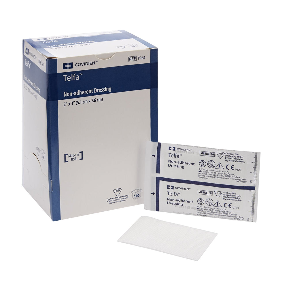 TelfaÂª Ouchless Nonadherent Dressing, 2 x 3 Inch