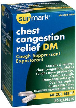 sunmarkÂ¨ Guaifenesin / Dextromethorphan Cold and Cough Relief
