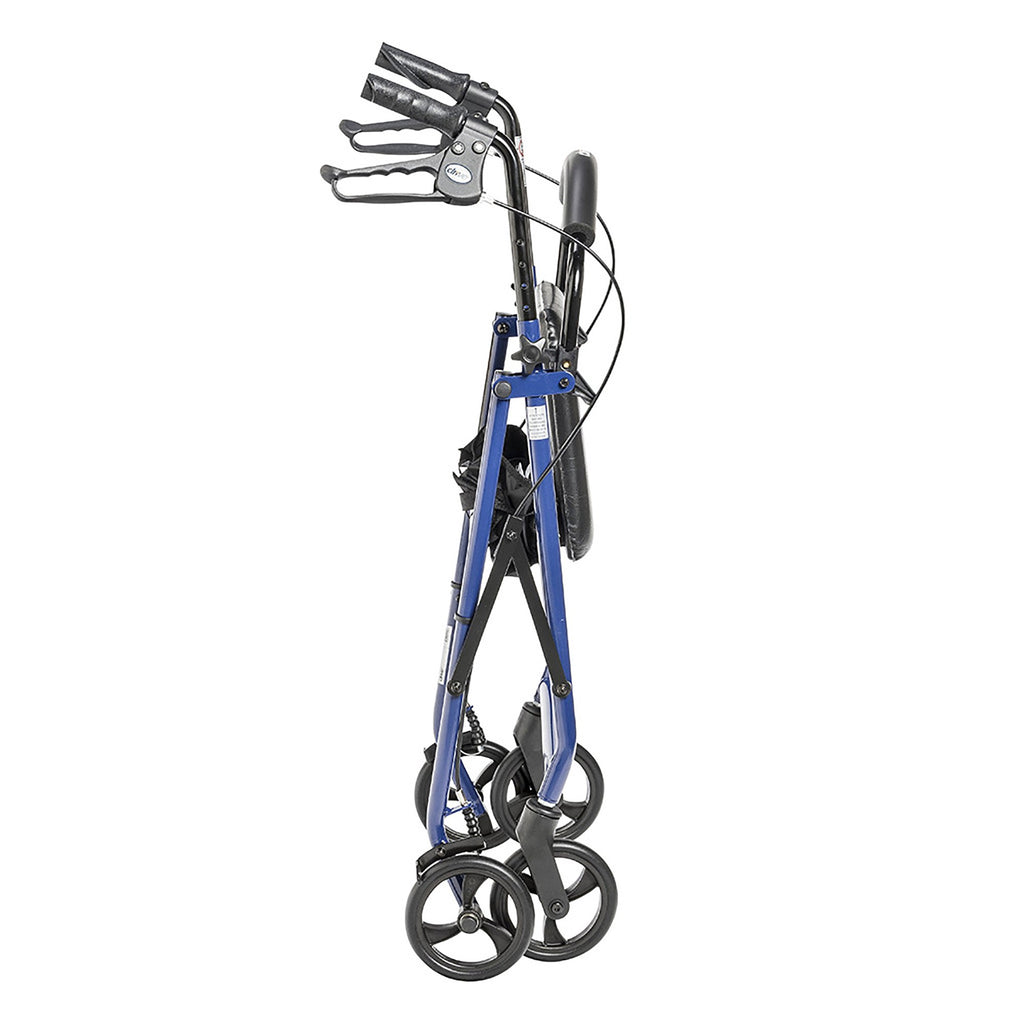 driveª 4 Wheel Rollator, Blue