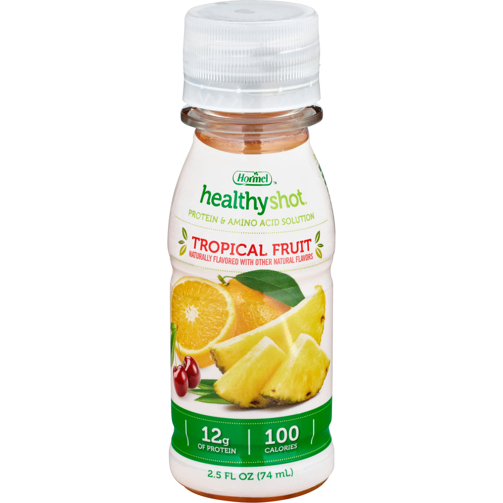 Healthy Shot¨ Protein Tropical Oral Protein Supplement, 2_ oz. Bottle