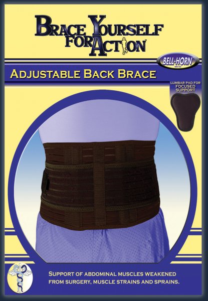 Brace Yourself for Action¨ Back Brace, One Size Fits Most