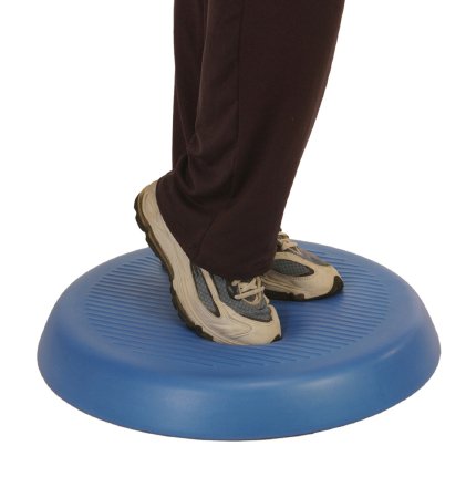 CanDo¨ Aerobic Pad, 20 in. Dia., Blue, Foam