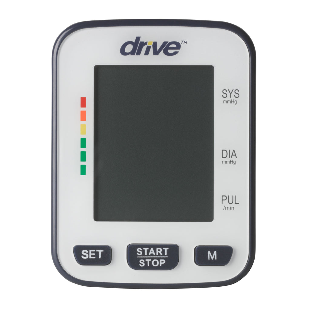 drive Medical Digital Blood Pressure Monitoring Unit, Wrist Cuff, Adult Medium